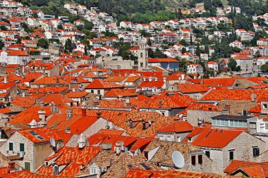 Old town of Dubrovnik, UNESCO World Heritage Site, Dubrovnik-Neretva County, Dalmatia region, Croatia clipart