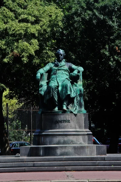 Vienna Vienna Austria Osterreich Giugno 2017 Statua Johann Wolfgang Von — Foto Stock