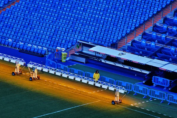 Μαδρίτη Ισπανία Μαρτίου 2017 Stands Santiago Bernabu Stadium Estadio Santiago — Φωτογραφία Αρχείου