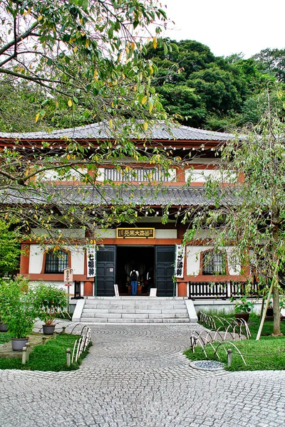 神奈川県鎌倉市の仏教寺院 長谷観音 と呼ばれる長谷寺のホール 神奈川県 関東地方 — ストック写真