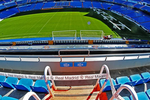 Madrid Španělsko Března 2017 Stadion Santiago Bernabu Estadio Santiago Bernabu — Stock fotografie