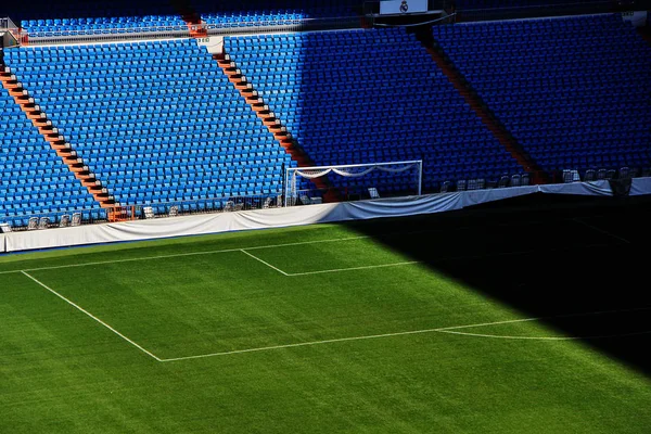 Madrid Španělsko Března 2017 Hrací Plocha Stadionu Santiago Bernabu Estadio — Stock fotografie