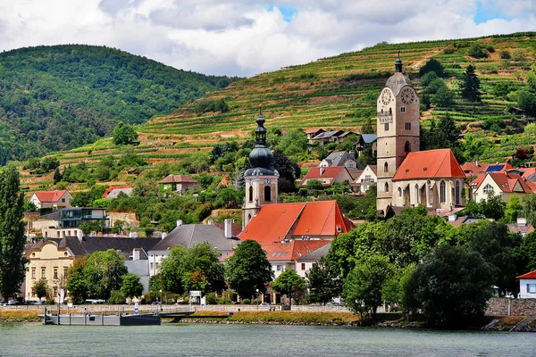 Kremže Der Donau Spolkové Zemi Dolní Rakousy Údolí Wachau Rakousko — Stock fotografie