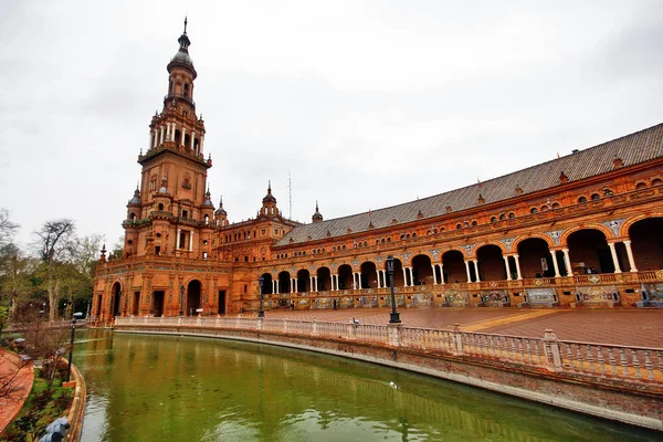 Plaza España Una Plaza Parque Mara Luisa Construida 1928 Para — Foto de Stock