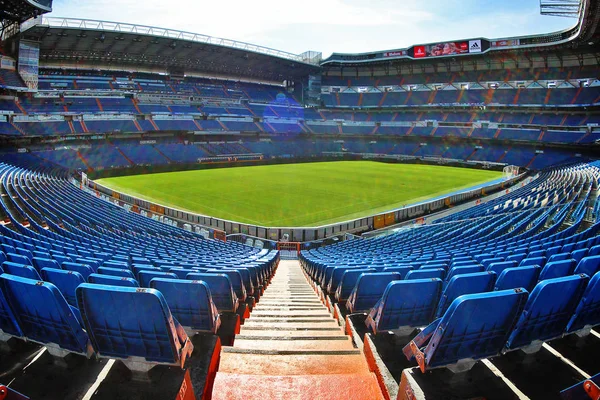 Στάδιο Santiago Bernabu Estadio Santiago Bernabu Γήπεδο Της Ρεάλ Μαδρίτης — Φωτογραφία Αρχείου