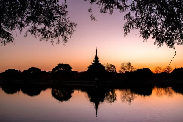 Mandalay paleis — Stockfoto
