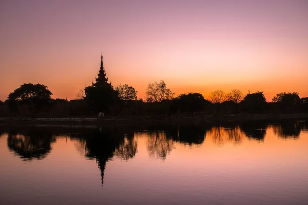 Mandalay paleis — Stockfoto