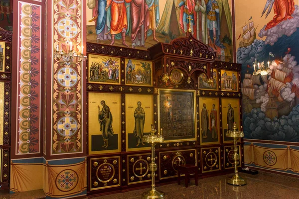 Decoración Interior Templo Ortodoxo —  Fotos de Stock