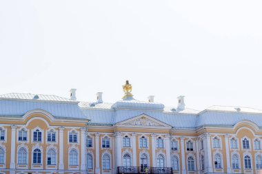 Peterhof Büyük Sarayı güneşte