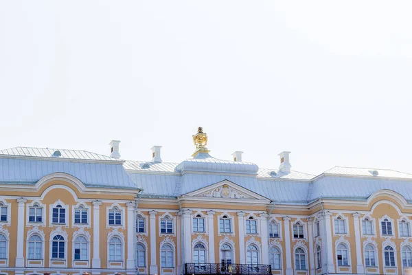 Peterhof Grand Palace Στον Ήλιο — Φωτογραφία Αρχείου