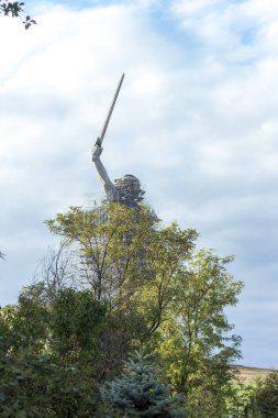 Volgograd 'daki Mamaev Kurgan' da 