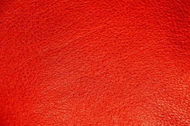 Hakiki deri dokusu. Kusursuz ve şık arka plan. Güzel şık arka plan. Doğal cilt dokusu yakın. Kırmızı arka plan. Deri malzeme kırmızı tonları yapısı.