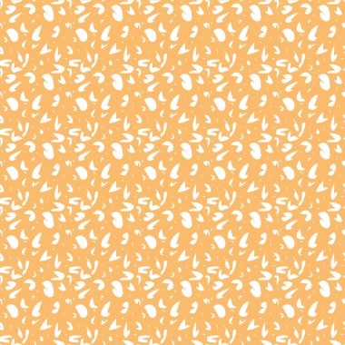 Beyaz soyut noktalarda kusursuz desen. Tekstil, duvar kağıdı, şablon dolguları, kapaklar, yüzey, baskı, hediye paketi, hatıra defteri, dekupaj.