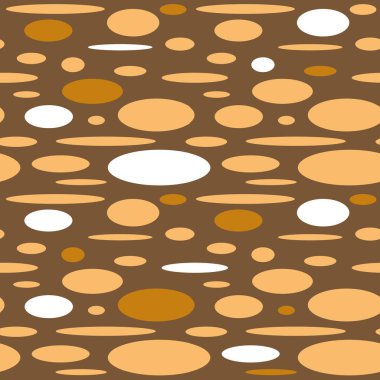 Soyut elipslerde kusursuz desen. Tekstil, duvar kağıtları, şablon dolguları, kapaklar, yüzey, baskı, hediye paketi, telefon kılıfları için basit arkaplan.