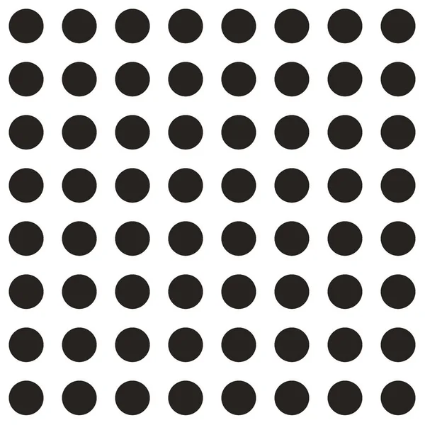 Bezešvé Vzory Černých Kruzích Jednoduché Zázemí Pro Textil Tkaniny Potahy — Stock fotografie