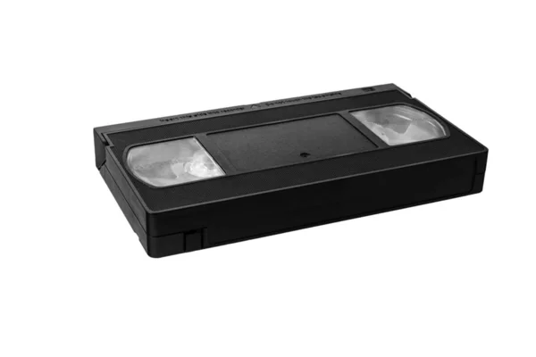 Vhs Video Tape Cassette Isolated White Background — Stock Photo, Image