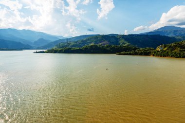 siyah nehir ya da şarkı da nehir, kenarlığını Lai Chau eyaleti ve Dien Bien Eyaleti, Vietnam