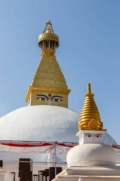 Katmandu'da boudhanath stupa — Stok fotoğraf