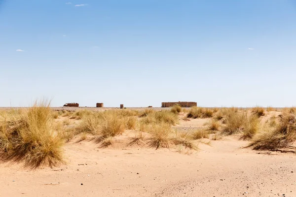 Berber σπίτι στην έρημο Σαχάρα — Φωτογραφία Αρχείου