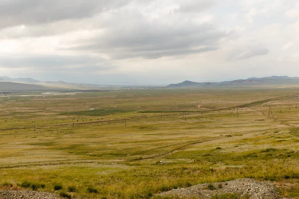 Mongoliska landskapet i Orkhon Valley — Stockfoto