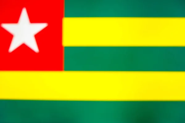 Bendera nasional Republik Togo — Stok Foto