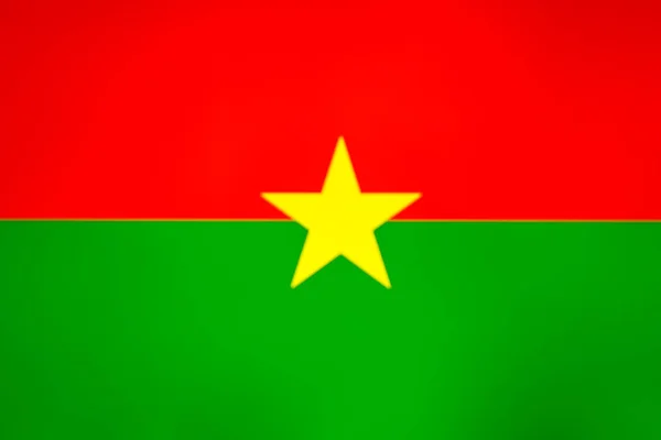 Bendera Nasional Burkina Faso — Stok Foto