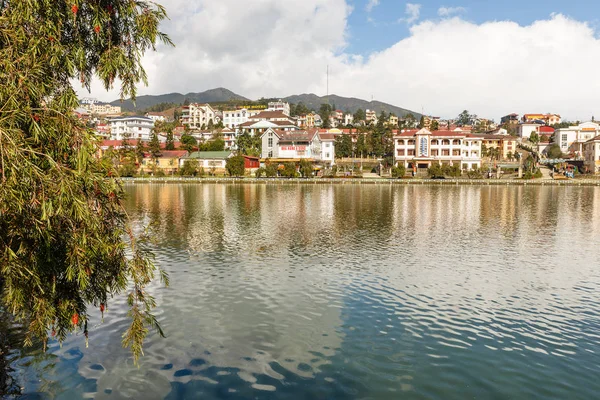 Vista de la ciudad de Sapa — Foto de Stock