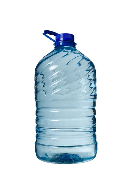 白い背景に隔離された大きなボトルの水 — ストック写真