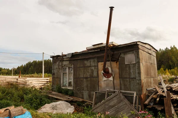 Gartenhaus auf Zeit. — Stockfoto