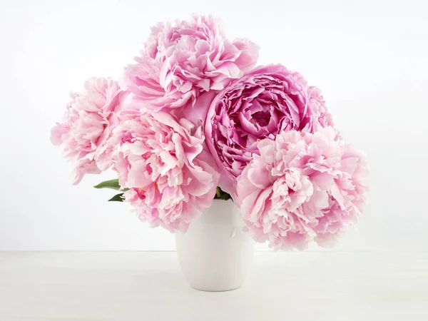 Bouquet di peonia rosa — Foto Stock