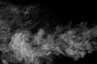 duman siyah arka plan, duman arka plan üzerinde hareket,