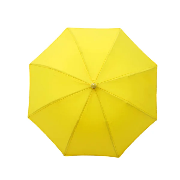 Umbrella from above isolated on white background. — Stock Photo, Image