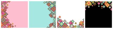 Süs grafik sanat dekor dikişsiz duvar kağıdı