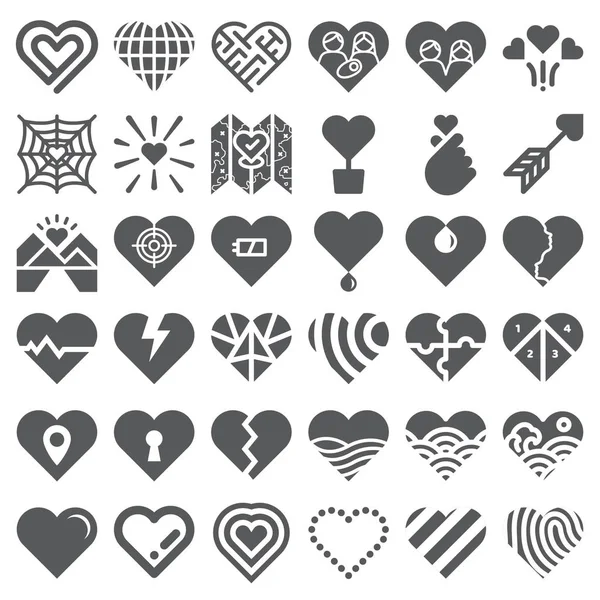 Vector icono de amor — Archivo Imágenes Vectoriales