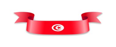 Tunus bayrağı dalga şerit şeklinde.