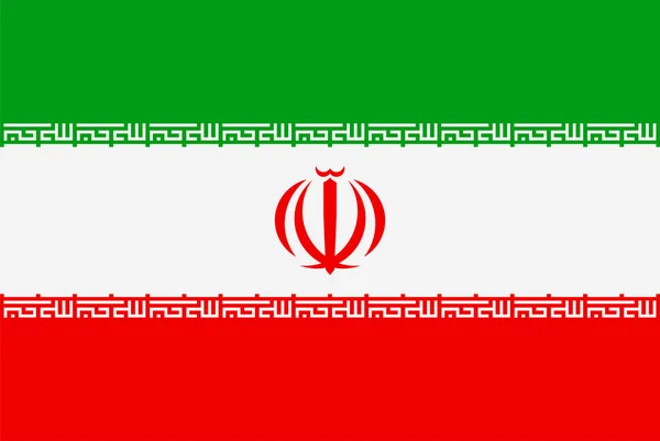 Bandera de Irán. Bandera de Omán — Archivo Imágenes Vectoriales