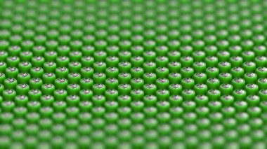 Taşınabilir elektronik ve elektrikli araçlar için endüstriyel bataryalarda birçok yeşil lityum iyon pilleri kullanılır. Kusursuz döngü canlandırması.