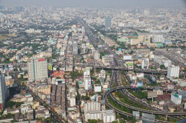 Baiyoke Gökyüzü Kulesi 'nden Bangkok manzarası