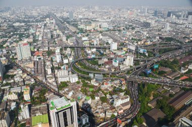 Baiyoke Gökyüzü Kulesi 'nden Bangkok manzarası