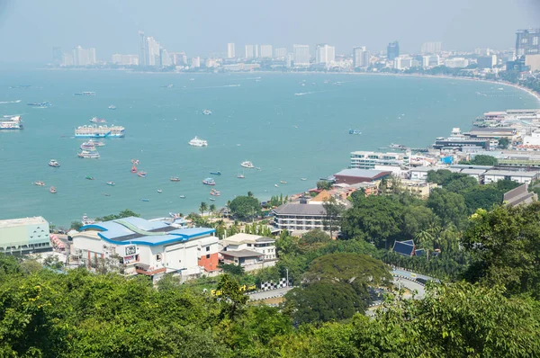Vista Pattaya Desde Plataforma Observación — Foto de Stock
