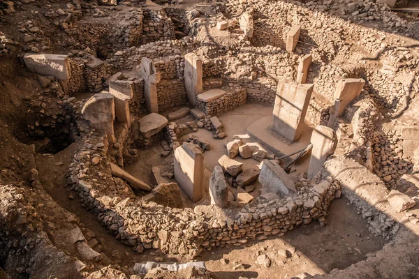 Gobeklitepe Sanliurfa Turquía Octubre 2019 Gobekli Tepe Sitio Arqueológico Sanliurfa — Foto de Stock
