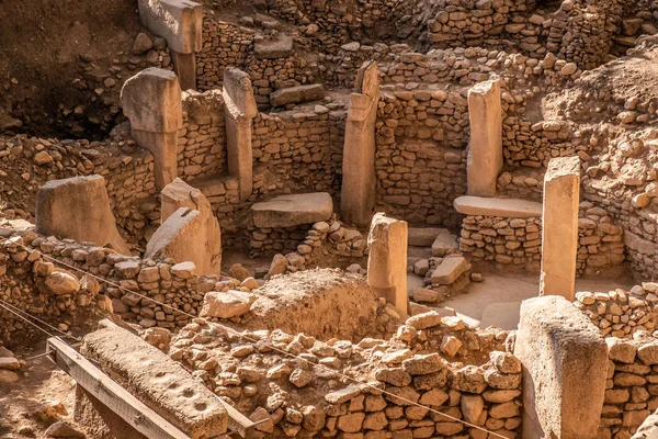 Gobeklitepe Sanliurfa Türkei Oktober 2019 Gobekli Tepe Ist Eine Archäologische — Stockfoto