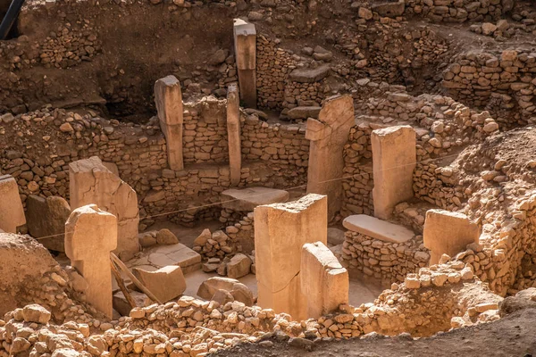 Gobeklitepe Sanliurfa Turquía Octubre 2019 Gobekli Tepe Sitio Arqueológico Sanliurfa — Foto de Stock