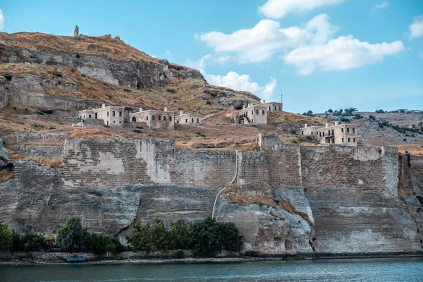 Rumkale Gaziantep Turkey October 2019 Old Ancient City Houses Rumkale — Stock Photo, Image