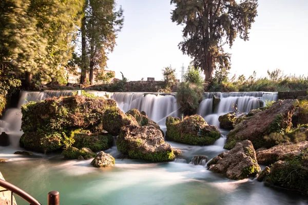 Longa Exposição Foto Cachoeiras Tarsus Tarsus Pequena Cidade Turquia — Fotografia de Stock