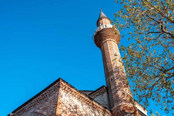 Mosquée Suleymaniye Est Située Dans Château Alanya Turquie Est Connu — Photo