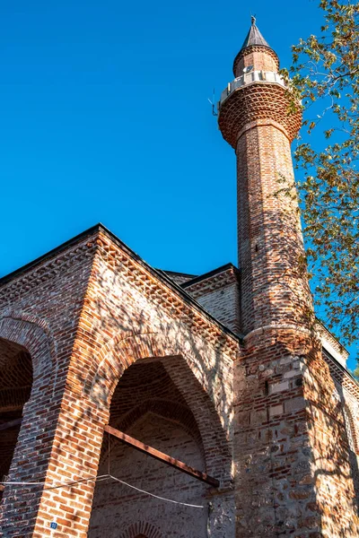 Mosquée Suleymaniye Est Située Dans Château Alanya Turquie Est Connu — Photo