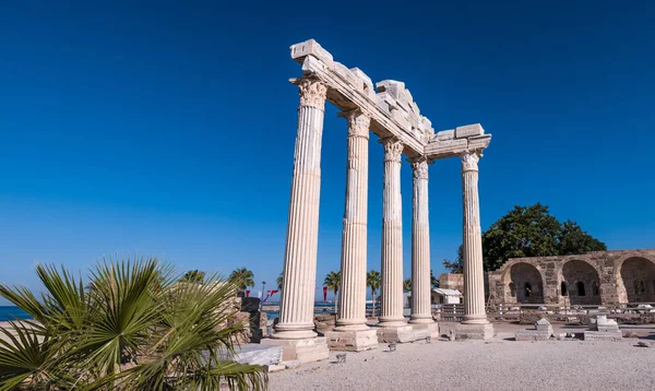 Руїни Стародавнього Міста Анталії Туреччина — стокове фото