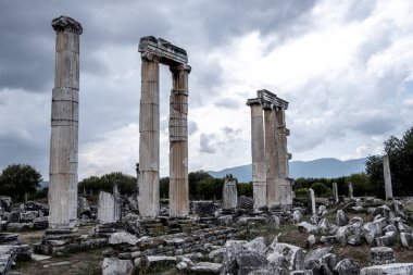 Aphrodisias, Afrodisias bir Afrodit tapınağıdır ve Türkiye 'nin antik kentinin harabelerindedir.