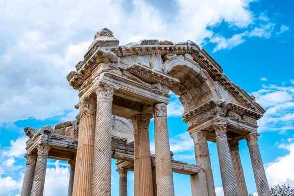 Afrodísias Afrodísias Templo Afrodite Está Ruínas Afrodísias Cidade Antiga Turquia — Fotografia de Stock